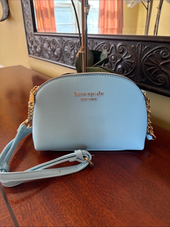 kate spade Handbags - Kate Spade  Morgan Dome Crossbody Bag - Light Blue